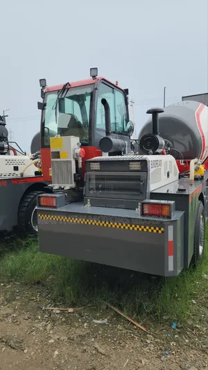 Brand New 4 Cubic Mobile Self-Loader Concrete Mixer