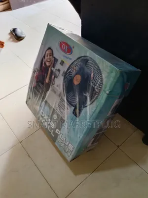 Ox 18" Non Rechargeable Wall Fan-Black