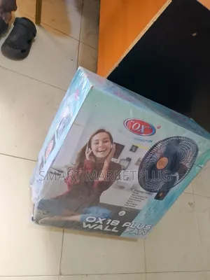 Ox 18 Inch Non Rechargeable Wall Mounted Fan