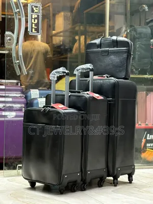 4in1 Premium Leather Luggage Sets, Travel Boxes High Quality
