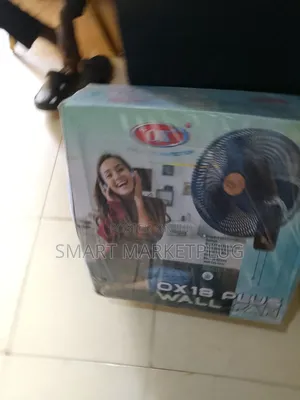 Ox 18" Wf-1618 Wall Mounted Fan-Non Rechargeable