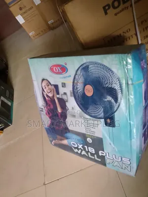 Brand New 18" Wall Mounted Fan-Non Rechargeable