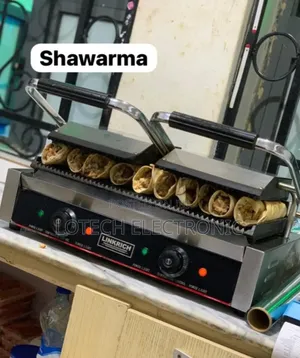 Heavy-Duty Commercial Double Shawarma Toaster – Fast Heating,