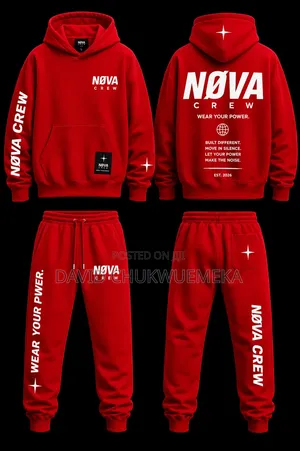 Nova Crew Up and Down Hoodie Unisex Outfit