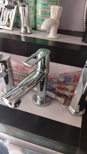 Modern Chrome Basin Tap