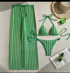 Luxury 3in1 Beach Set. Available in Colours. Sizes S M L Xl
