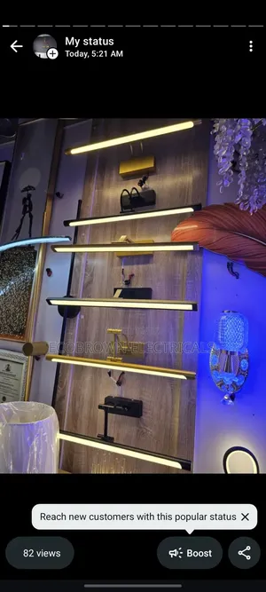Mirror and Picture Light Available With and Without Rechargeable