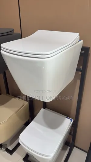 Wall Hung Toilet Bowl With Soft Close Seat