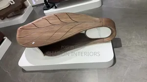 Organic Leaf Contemporary Coffee Table