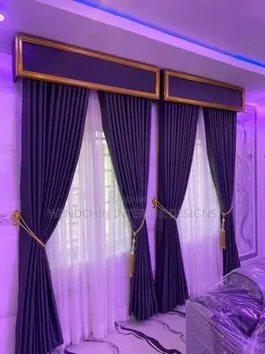 Curtain With Board Design