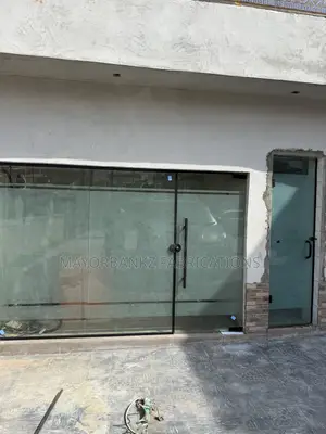 Glass Partition With Door