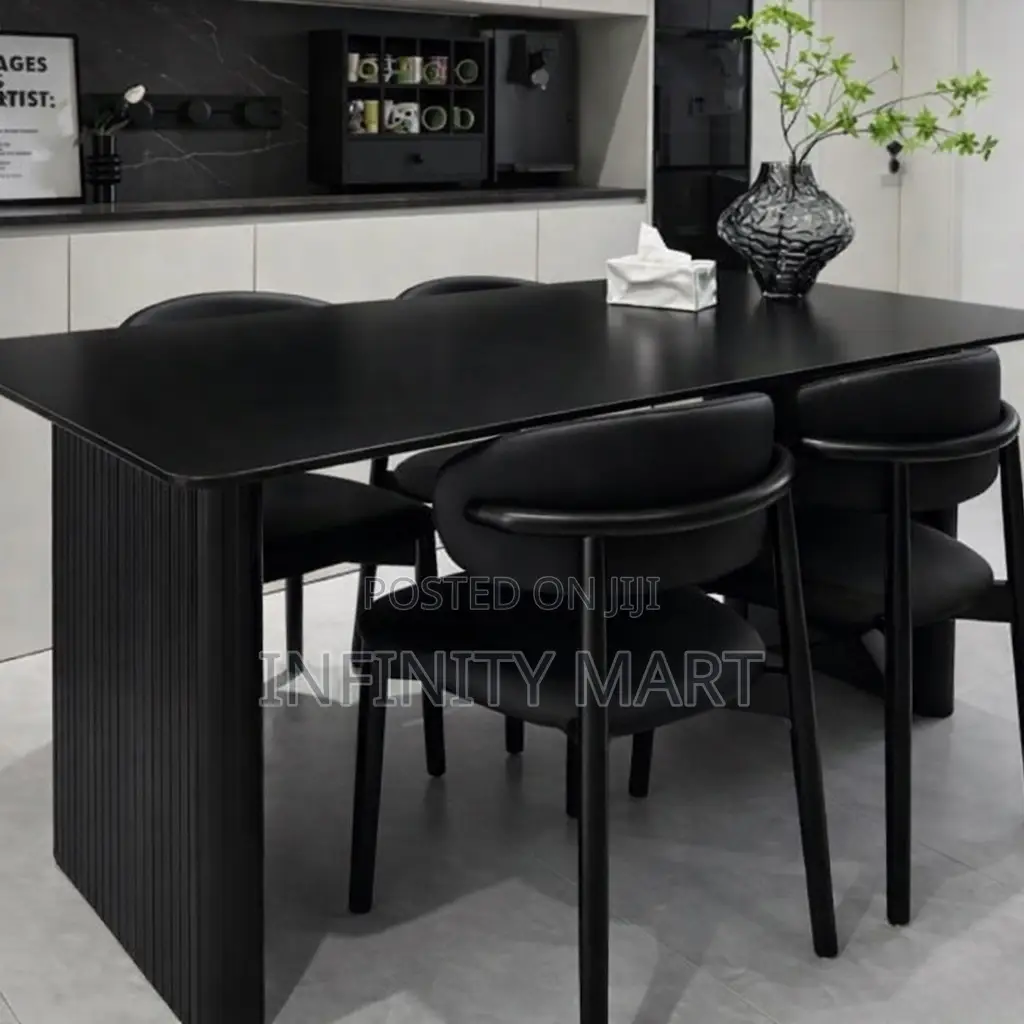 Velour Noir Dining Set.