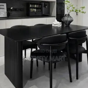 Velour Noir Dining Set.