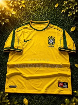 Premium Brazil Football Jersey | Home Kit | All Sizes Available
