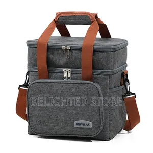 Brivilas" Double Layer High Insulated School Lunch Box(Top Quality)