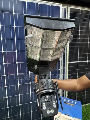 Solar Street Light CCTV Camera – All-in-One Security Lighting