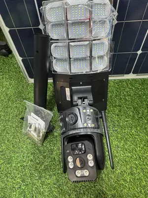 Solar Street Light CCTV Camera – All-in-One Security Lighting