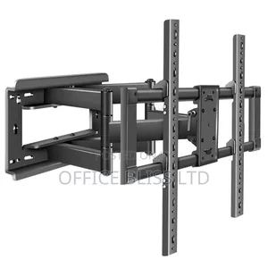 Cold Rolled Steel Full Motion Tv Wall Mount Bracket 55" - 100"