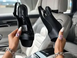 Classy Female Portable Heel Sandals