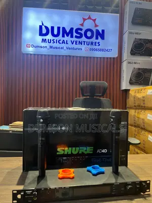 Shure Ad4d 2 Channels Wireless Microphone