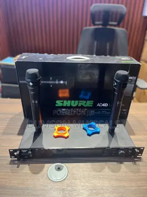 Professionals Shure Microphone Ad4d Wireless Mic 2channels