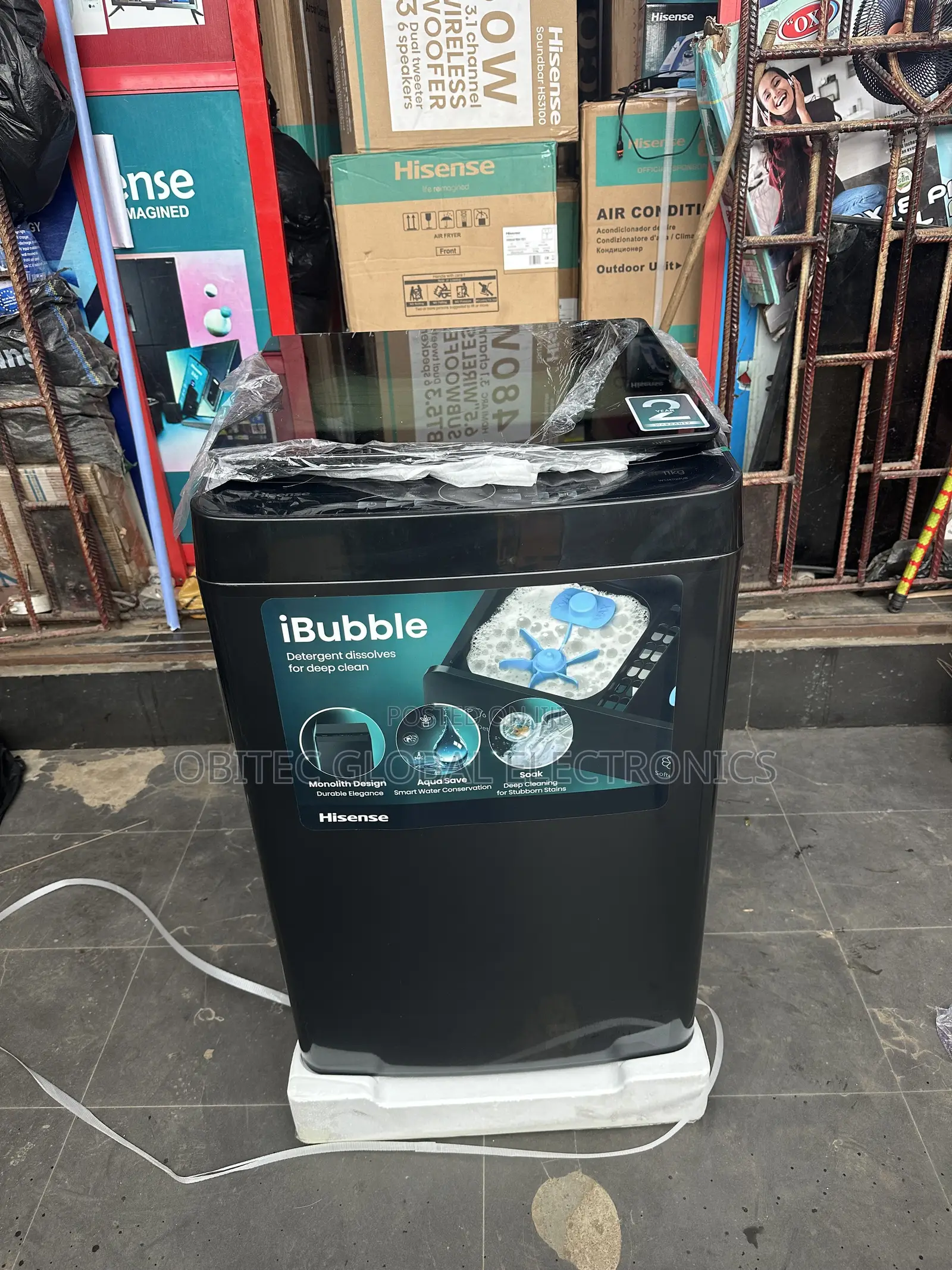 Hisense 11kg Top Loader Automatic