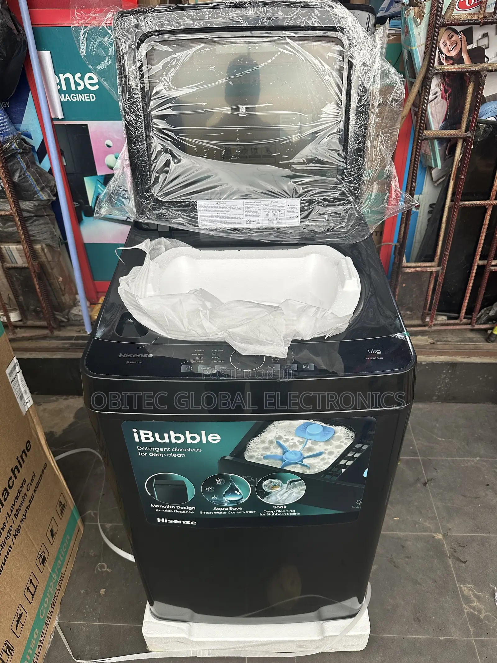 Hisense 11kg Top Loader Automatic