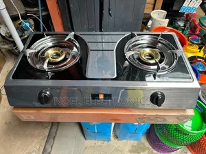 Ebony 2 Burner Anti-Rust Stainless Gas Cooker