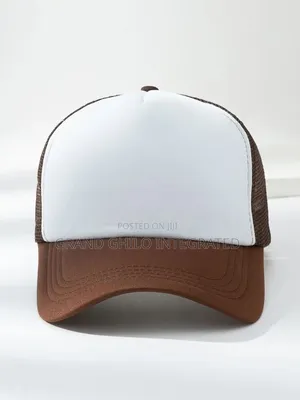 Brown Two Tone Trucker Hat