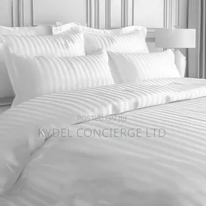 Luxury Hotel Quality 100% Cotton White Bedding Set