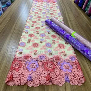 Swiss Voile Applique Lace