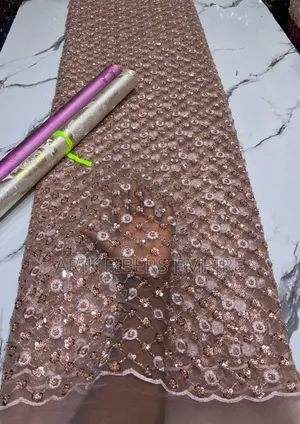 3d Handbeaded Lace for Aso Ebi