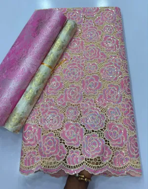 Guipure Sequin Cord Lace