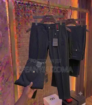 Premium Luxury Italian Pants Trousers Stoft Material
