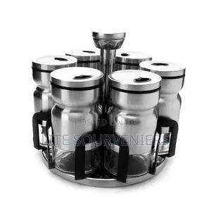 Rotating Jar Spice Rack