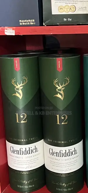 Original Glenfiddich Malt Scotch Whisky 12 Years Old