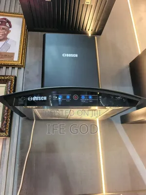 Quality Bosch 60cm Curved Automatic Smart Digital Heat Extractor Etc.