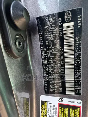 Toyota Camry 2018 Gray