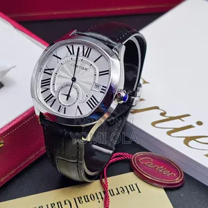 Swiss Made Cartier White Dial Watch