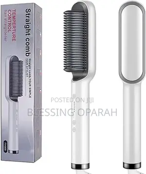 2-in-1 Professional Electric Hot Comb Hair Straightener
