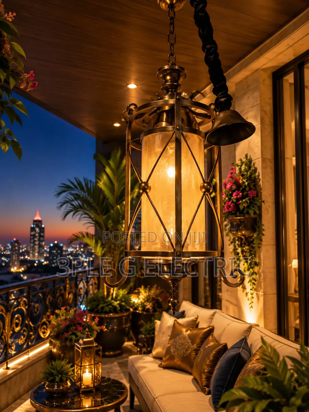 Dubai Outdoor Single Pendant