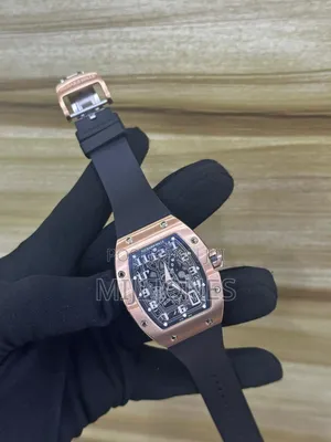 Rm 67-01 Inspired Automatic Watch Gold Casing