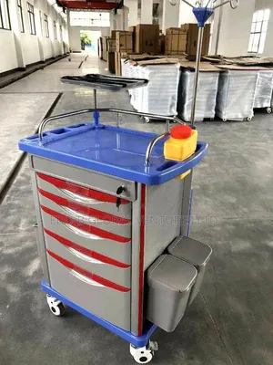Emergency Trolley/ Crash Cart or Resuscitation Trolley