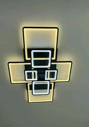 Geometric Led Chandelier