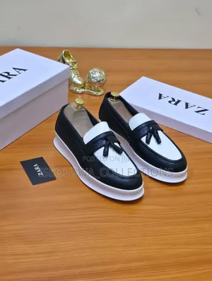 Zara Classic Luxury Contrast Tassel Loafers