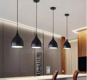 Black Single Pendant Light