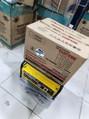 New Elepaq Sv6800 Dependable Generator Set