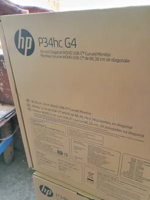 Hp P34hc G4 Curved Monitor