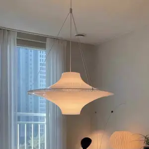 Nordic Minimalist Led Designer Acrylic Dropping Pendant Chandelier