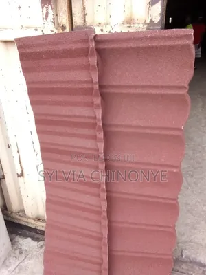 Red Bond High Grade Stone Coated Roofing Sheets With 50 Years Warran